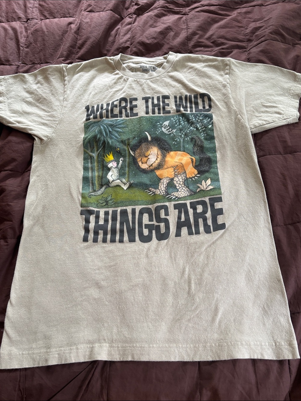 Where the wild things are menโs t shirt size M